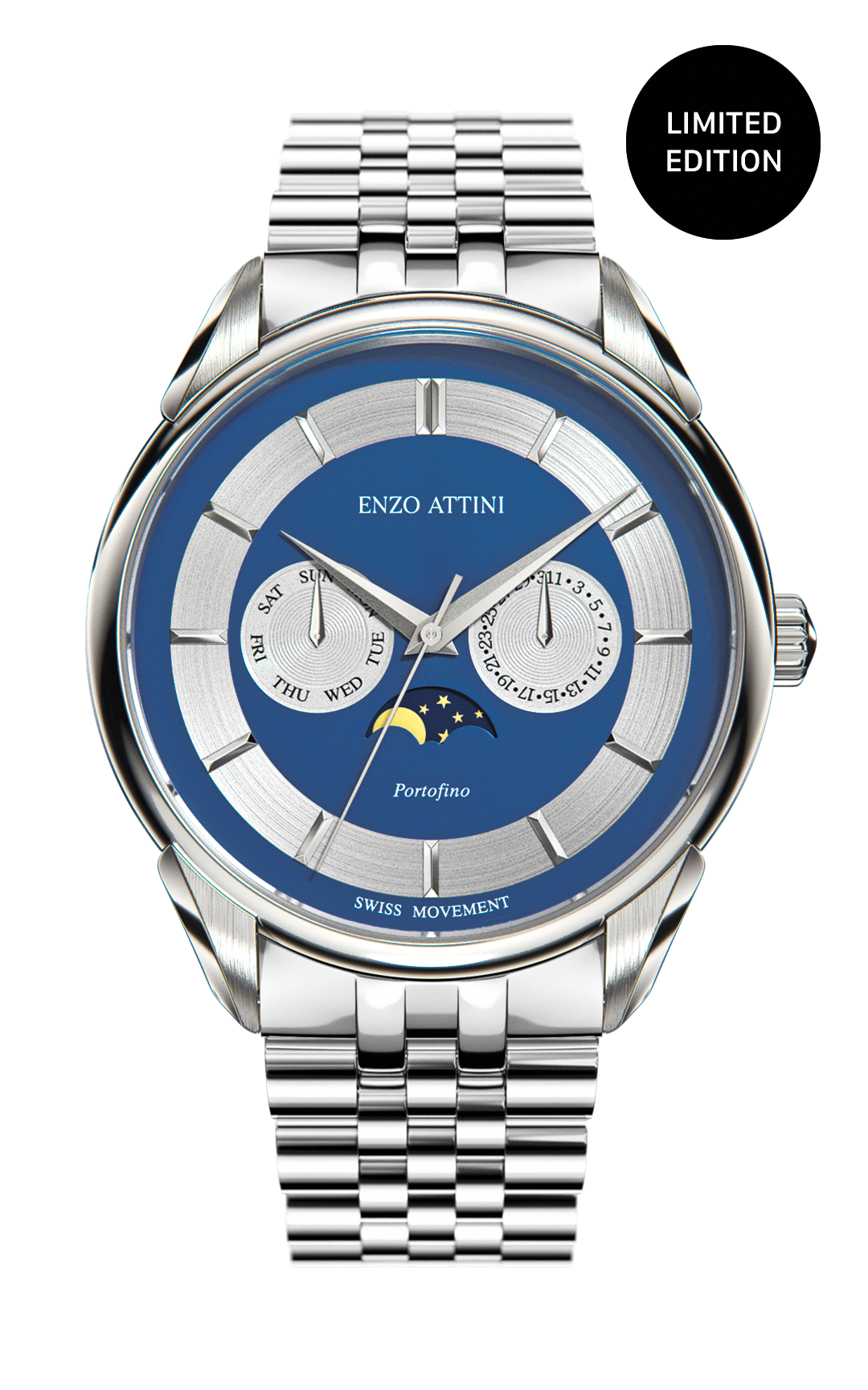 Portofino - President Bracelet / Swiss Movement.