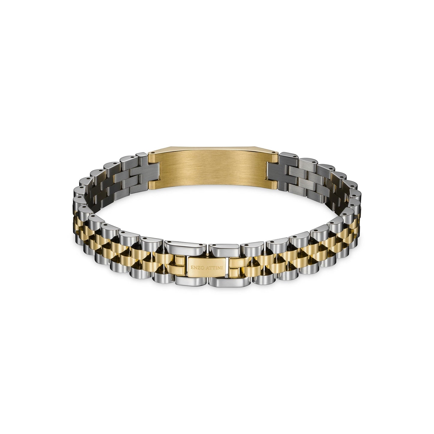 "Colosseo di Roma " - President Bracelet / Silver Gold.