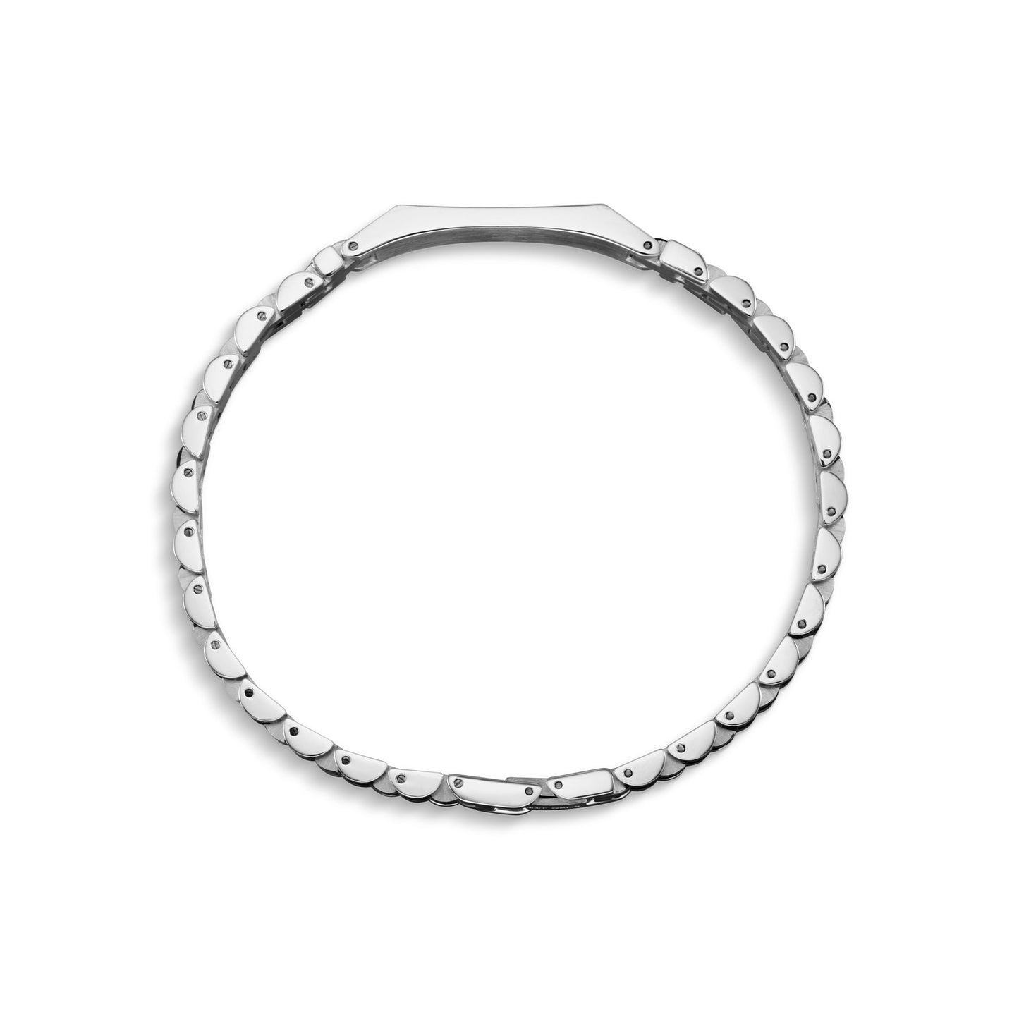 "Torre di Pisa" - President Bracelet / Silver.