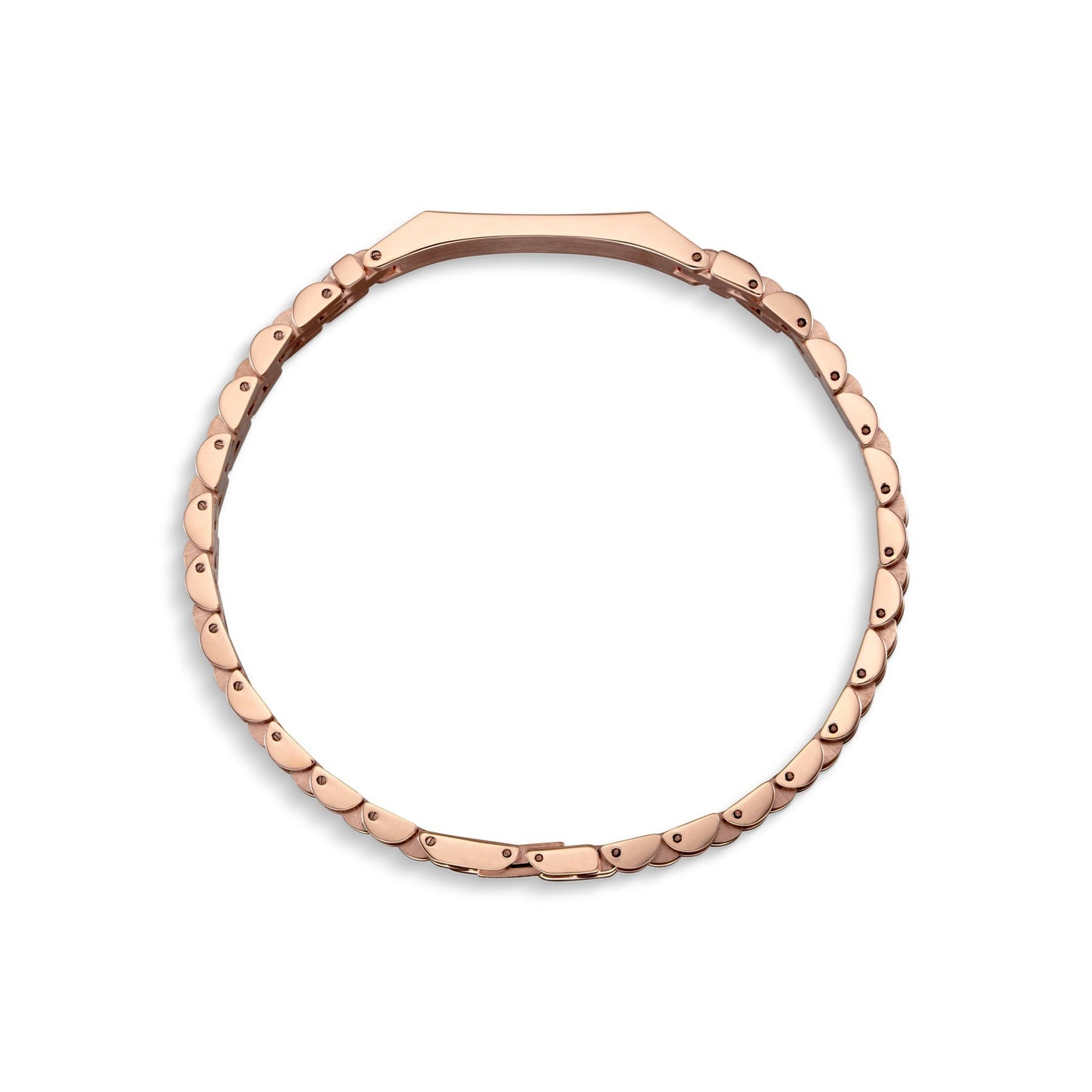 "Piazza San Marco" - President Bracelet / Rose Gold