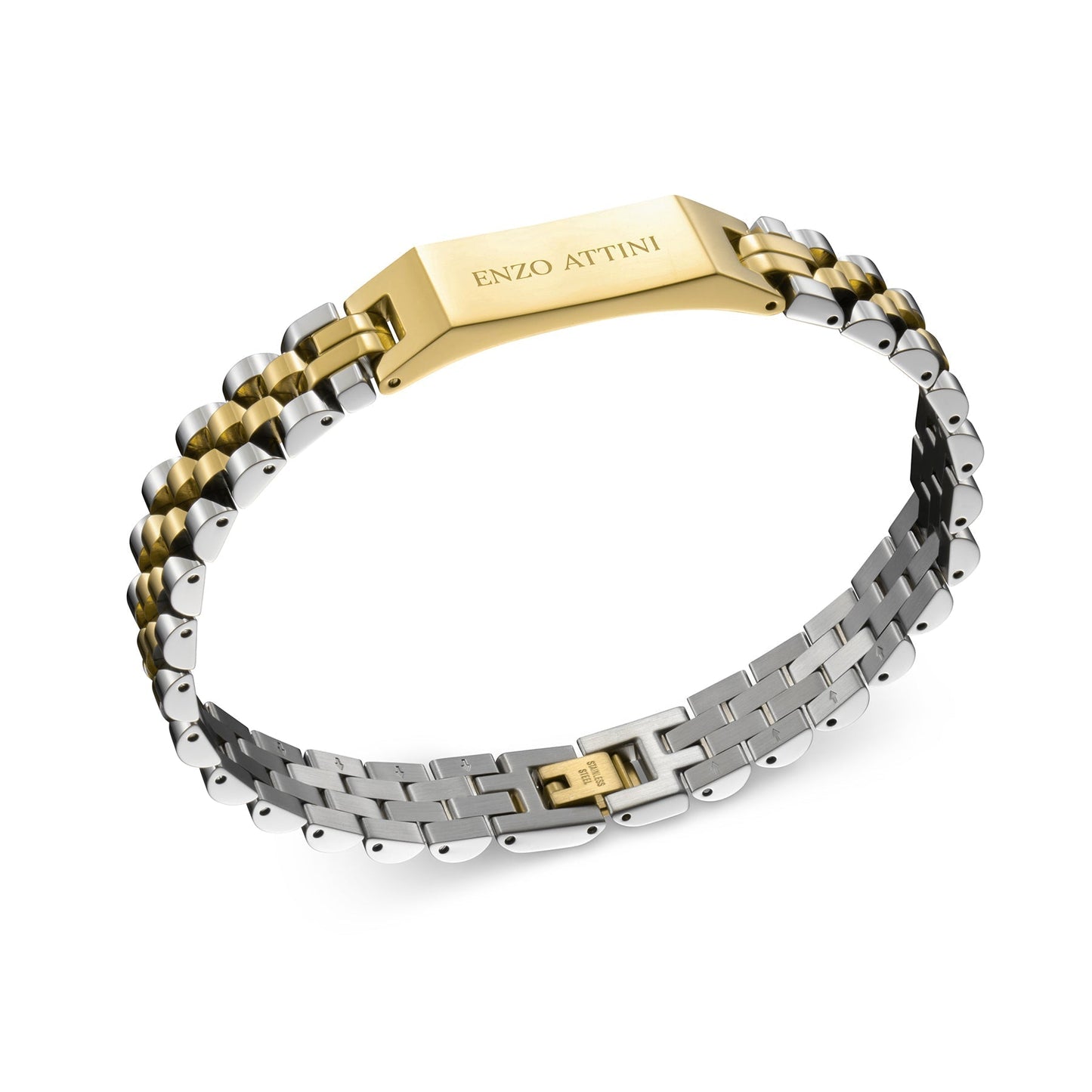 "Colosseo di Roma " - President Bracelet / Silver Gold