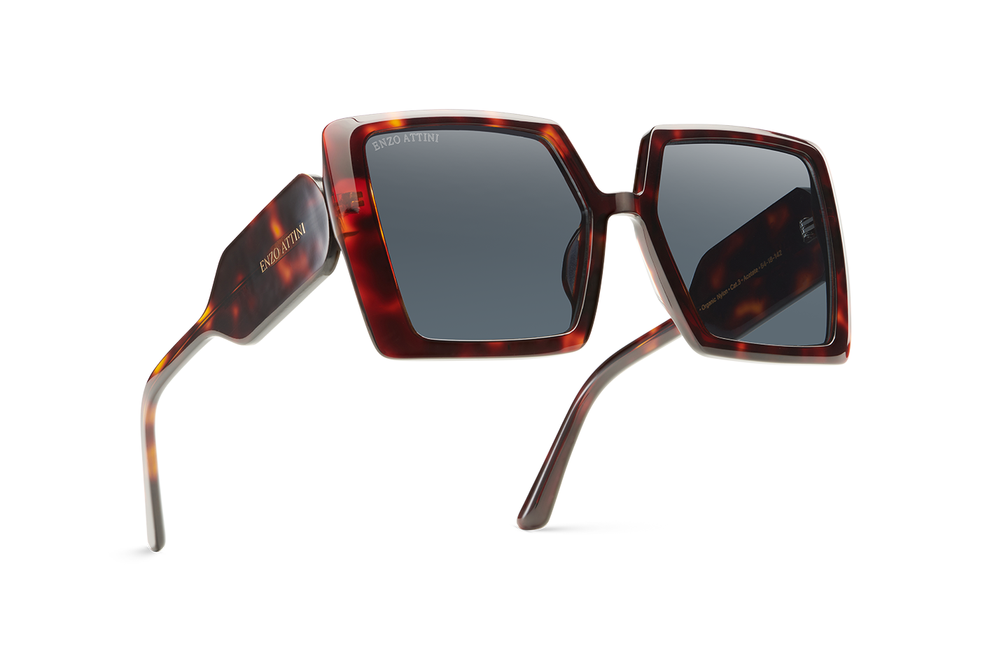 La Scala / Tortoise Red + Dark Black Lens.