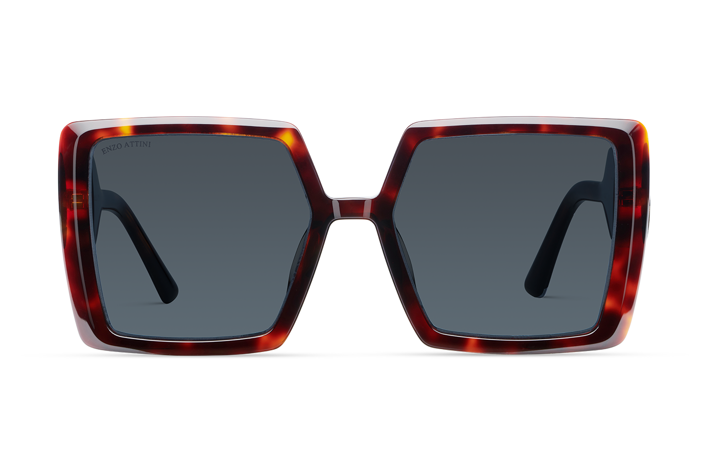 La Scala / Tortoise Red + Dark Black Lens.