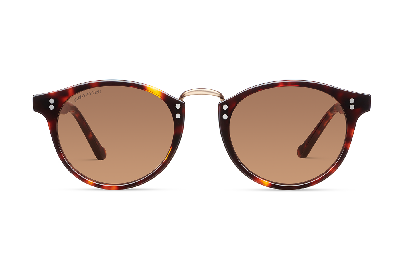 Portofino / Tortoise Red + Dark Brown Lens