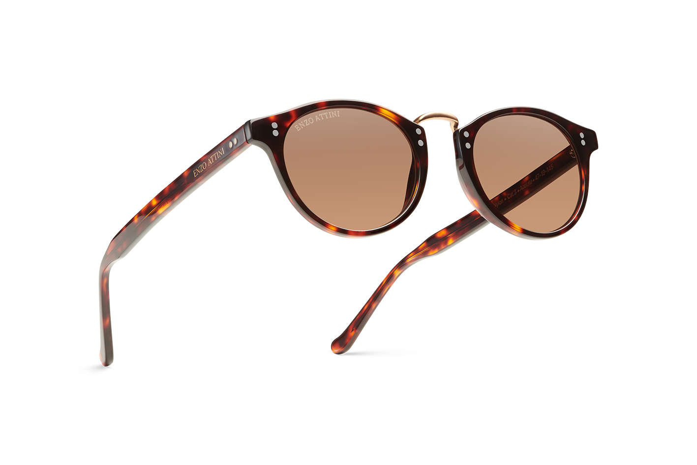 Portofino / Tortoise Red + Dark Brown Lens